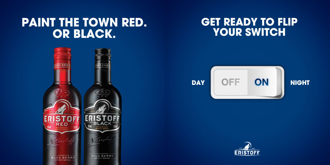 Eristoff social media design