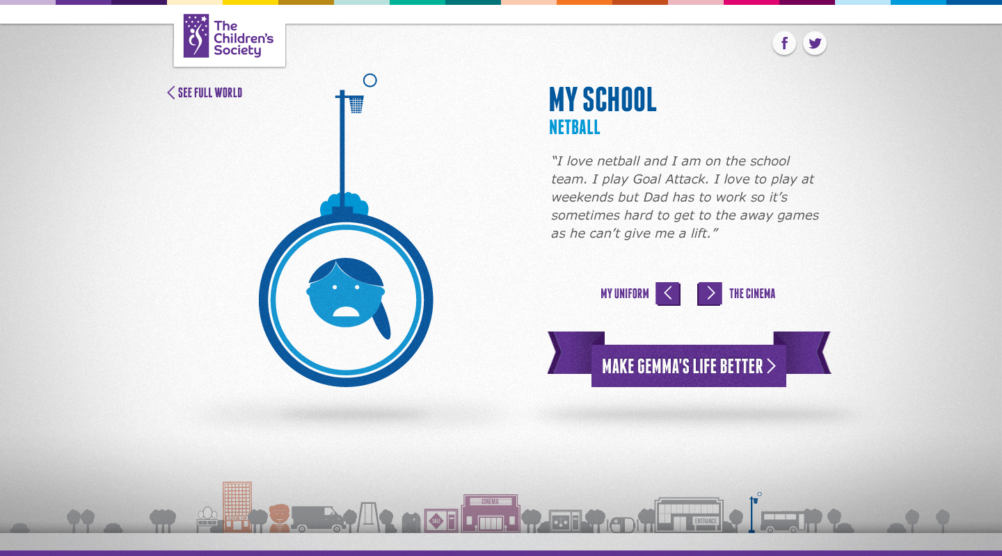 Gemma’s World site screenshot